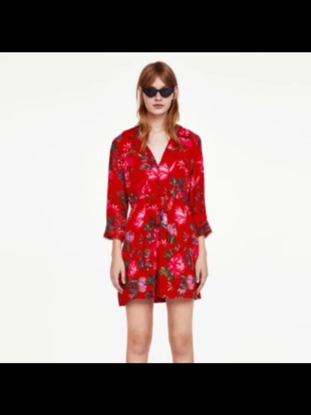 Zara Floral Mini Dress